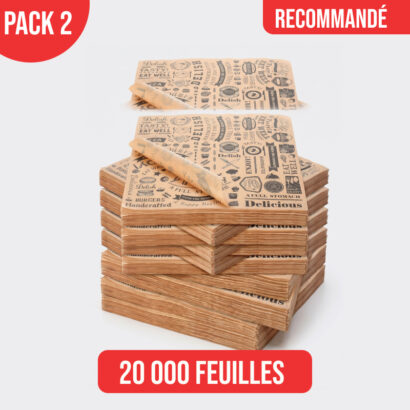 Papier ingraissable personnalisé